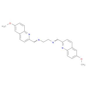 1,2-Ethanediamine, N,N'-bis[(6-methoxy-2-quinolinyl)methylene]-