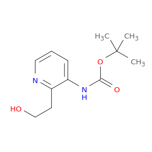 tert-butyl N-[2-(2-hydroxyethyl)pyridin-3-yl]carbamate
