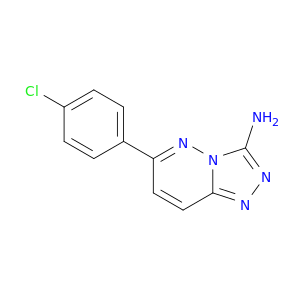 1,2,4-Triazolo[4,3-b]pyridazin-3-amine, 6-(4-chlorophenyl)-