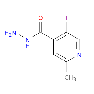 4-Pyridinecarboxylic acid, 5-iodo-2-methyl-, hydrazide
