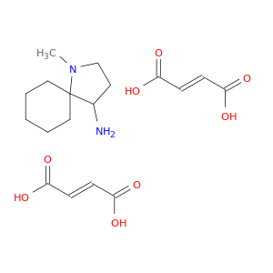 1-Azaspiro[4.5]癸丹-4-胺,1-甲基-,(2E)-2-丁二醇酯(1：2)
