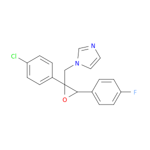 1H-Imidazole, 1-[[2-(4-chlorophenyl)-3-(4-fluorophenyl)oxiranyl]methyl]-