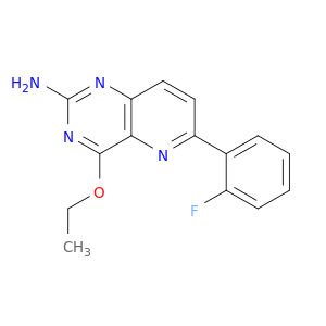 Pyrido[3,2-d]pyrimidin-2-amine, 4-ethoxy-6-(2-fluorophenyl)-