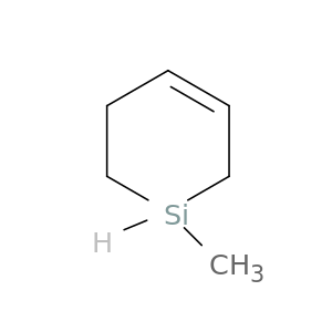 Silacyclohex-3-ene, 1-methyl-