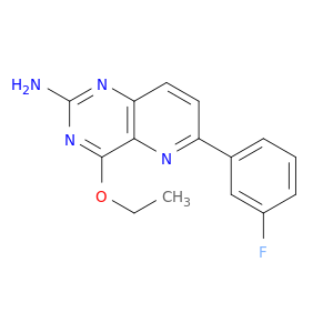 Pyrido[3,2-d]pyrimidin-2-amine, 4-ethoxy-6-(3-fluorophenyl)-