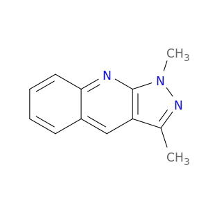 1H-Pyrazolo[3,4-b]quinoline, 1,3-dimethyl-