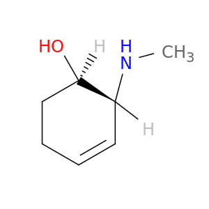 3-Cyclohexen-1-ol, 2-(methylamino)-, trans-