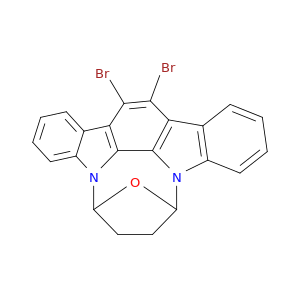 6,9-Epoxydiindolo[1,2,3-fg:3',2',1'-kl][1,6]benzodiazocine, 15,16-dibromo-6,7,8,9-tetrahydro- (9CI)