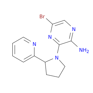 5-溴-3-[2-(吡啶-2-基)吡咯烷-1-基]吡嗪-2-胺