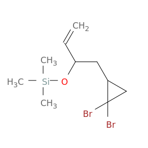 Silane, [[1-[(2,2-dibromocyclopropyl)methyl]-2-propenyl]oxy]trimethyl-