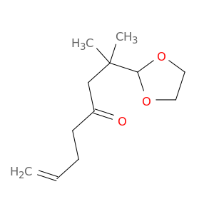 7-Octen-4-one, 2-(1,3-dioxolan-2-yl)-2-methyl-