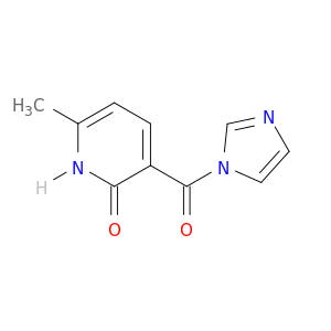 1H-Imidazole, 1-[(1,2-dihydro-6-methyl-2-oxo-3-pyridinyl)carbonyl]-