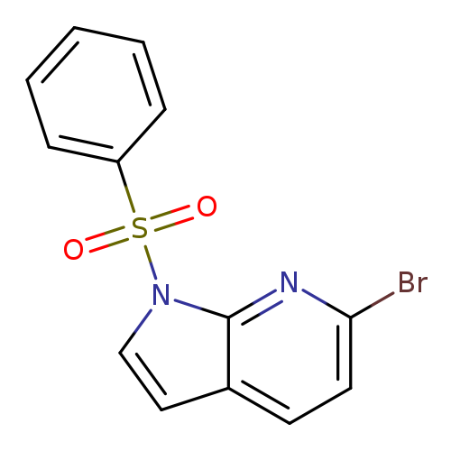 6-溴-1-(苯磺酰基)-1H-吡咯并[2,3-b]吡啶