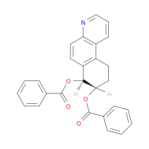 (7s,8s)-7,8,9,10-tetrahydrobenzo[f]quinoline-7,8-diyl dibenzoate