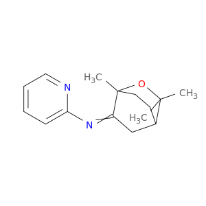 2-Pyridinamine, N-(1,3,3-trimethyl-2-oxabicyclo[2.2.2]oct-6-ylidene)-