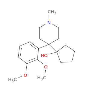 Cyclopentanol, 1-[4-(2,3-dimethoxyphenyl)-1-methyl-4-piperidinyl]-