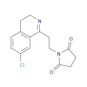2,5-Pyrrolidinedione, 1-[2-(7-chloro-3,4-dihydro-1-isoquinolinyl)ethyl]-