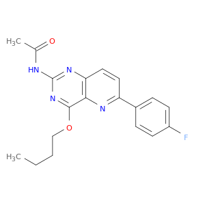 Acetamide, N-[4-butoxy-6-(4-fluorophenyl)pyrido[3,2-d]pyrimidin-2-yl]-