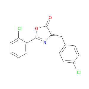 5(4H)-Oxazolone, 2-(2-chlorophenyl)-4-[(4-chlorophenyl)methylene]-