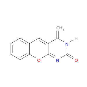 2H-[1]Benzopyrano[2,3-d]pyrimidin-2-one, 3,4-dihydro-4-methylene-