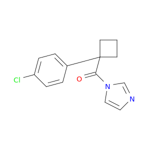 1H-Imidazole, 1-[[1-(4-chlorophenyl)cyclobutyl]carbonyl]-