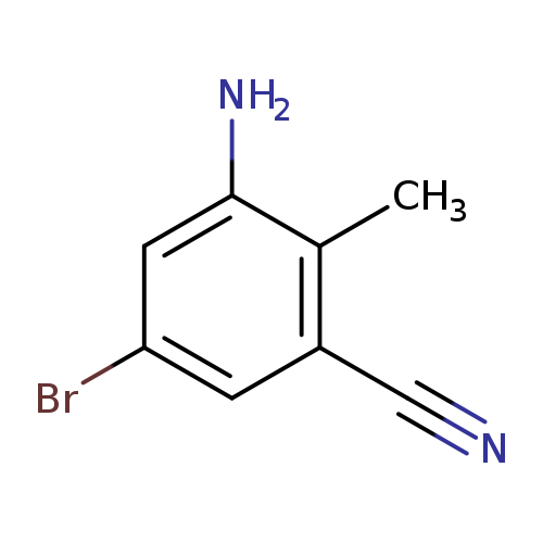 3-氨基-5-溴-2-甲基苯腈