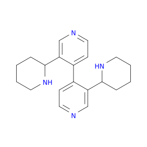 4,4'-Bipyridine, 3,3'-di-2-piperidinyl-