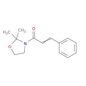 Oxazolidine, 2,2-dimethyl-3-(1-oxo-3-phenyl-2-propenyl)-