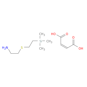 Ethanamine, 2-[[2-(trimethylsilyl)ethyl]thio]-, (2Z)-2-butenedioate (1:1)