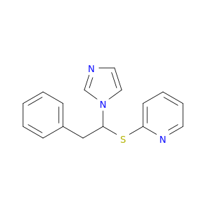 Pyridine, 2-[[1-(1H-imidazol-1-yl)-2-phenylethyl]thio]-