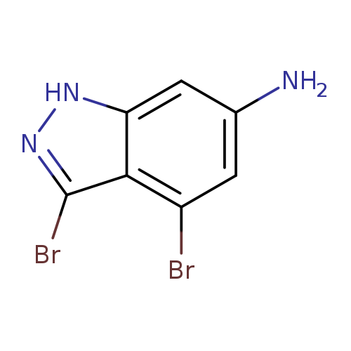 6-Amino-3,4-dibromo (1H)Indazole