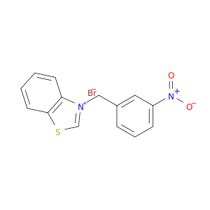 Benzothiazolium, 3-[(3-nitrophenyl)methyl]-, bromide