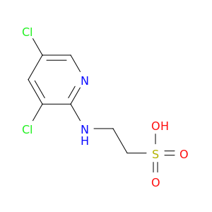 Ethanesulfonic acid, 2-[(3,5-dichloro-2-pyridinyl)amino]-