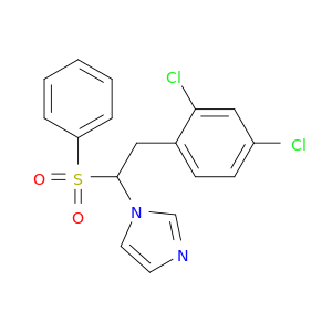 1H-Imidazole, 1-[2-(2,4-dichlorophenyl)-1-(phenylsulfonyl)ethyl]-