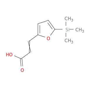 2-Propenoic acid, 3-[5-(trimethylsilyl)-2-furanyl]-