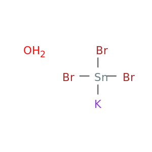 Potassium, (tribromostannyl)-, monohydrate