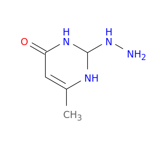 2-Hydrazinyl-6-methyl-2,3-dihydropyrimidin-4(1H)-one