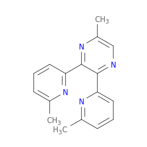 Pyrazine, 5-methyl-2,3-bis(6-methyl-2-pyridinyl)-