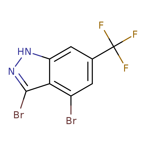 3,4-Dibromo-6-(trifluoromethyl)-1H-indazole