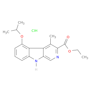 乙基4-甲基-5-(1-甲基乙氧基)-9H-吡啶[3,4-B]吲哚-3-羧酸盐