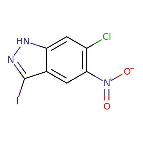 6-Chloro-3-iodo-5-nitro-1H-indazole