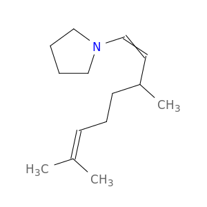 Pyrrolidine, 1-(3,7-dimethyl-1,6-octadienyl)-