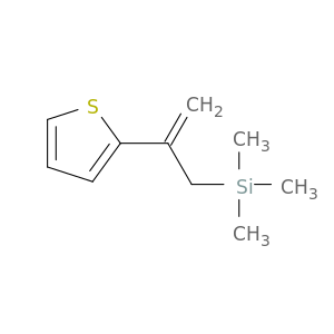 Silane, trimethyl[2-(2-thienyl)-2-propenyl]-