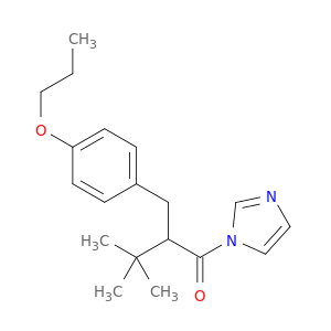 1H-Imidazole, 1-[3,3-dimethyl-1-oxo-2-[(4-propoxyphenyl)methyl]butyl]-