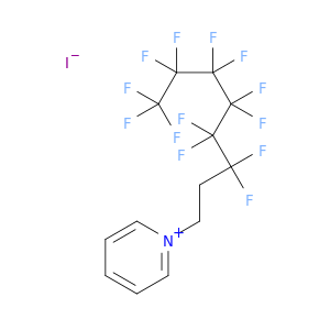 Pyridinium, 1-(3,3,4,4,5,5,6,6,7,7,8,8,8-tridecafluorooctyl)-, iodide