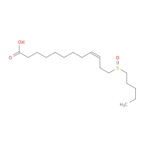 9-Dodecenoic acid, 12-(pentylsulfinyl)-, (9Z)-