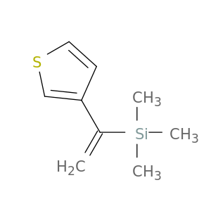 Silane, trimethyl[1-(3-thienyl)ethenyl]-
