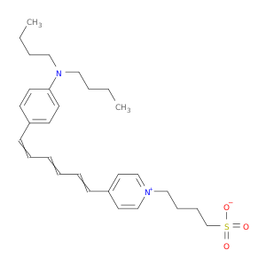 4-(4-{6-[4-(dibutylamino)phenyl]hexa-1,3,5-trien-1-yl}pyridinium-1-yl)butane-1-sulfonate