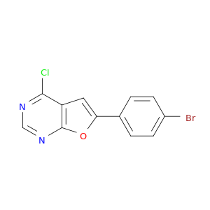 6-(4-Bromophenyl)-4-chlorofuro[2,3-d]pyrimidine