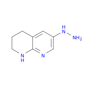 5,6,7,8-tetrahydro-1,8-naphthyridin-3-ylhydrazine